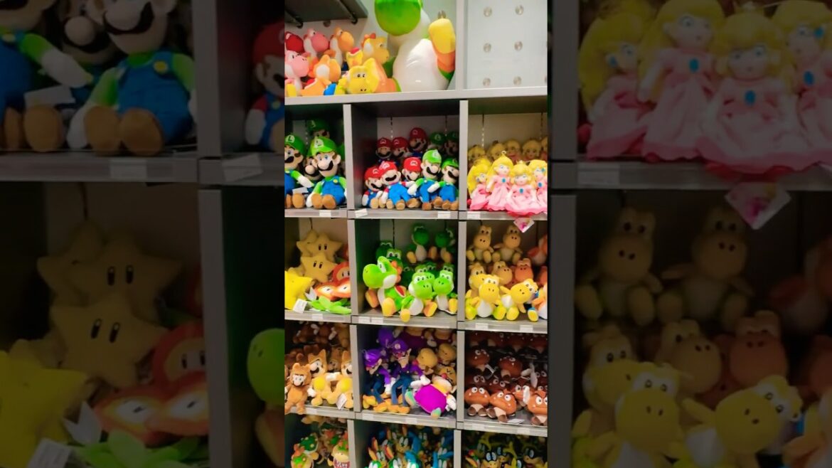 Nintendo Store in Japan 🕹️✨ #nintendo #supermario #kyoto #travel #shopping #japan #videogames