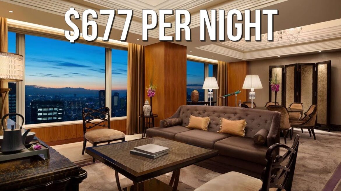 Shangri La Tokyo Hotel Tour in Under 1 Minute