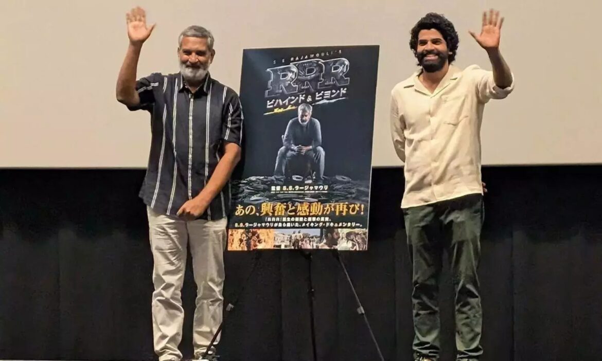 Rajamouli Takes RRR to Japan Amid Soaring Popularity Rajamouli Takes RRR to Japan Amid Soaring Popularity