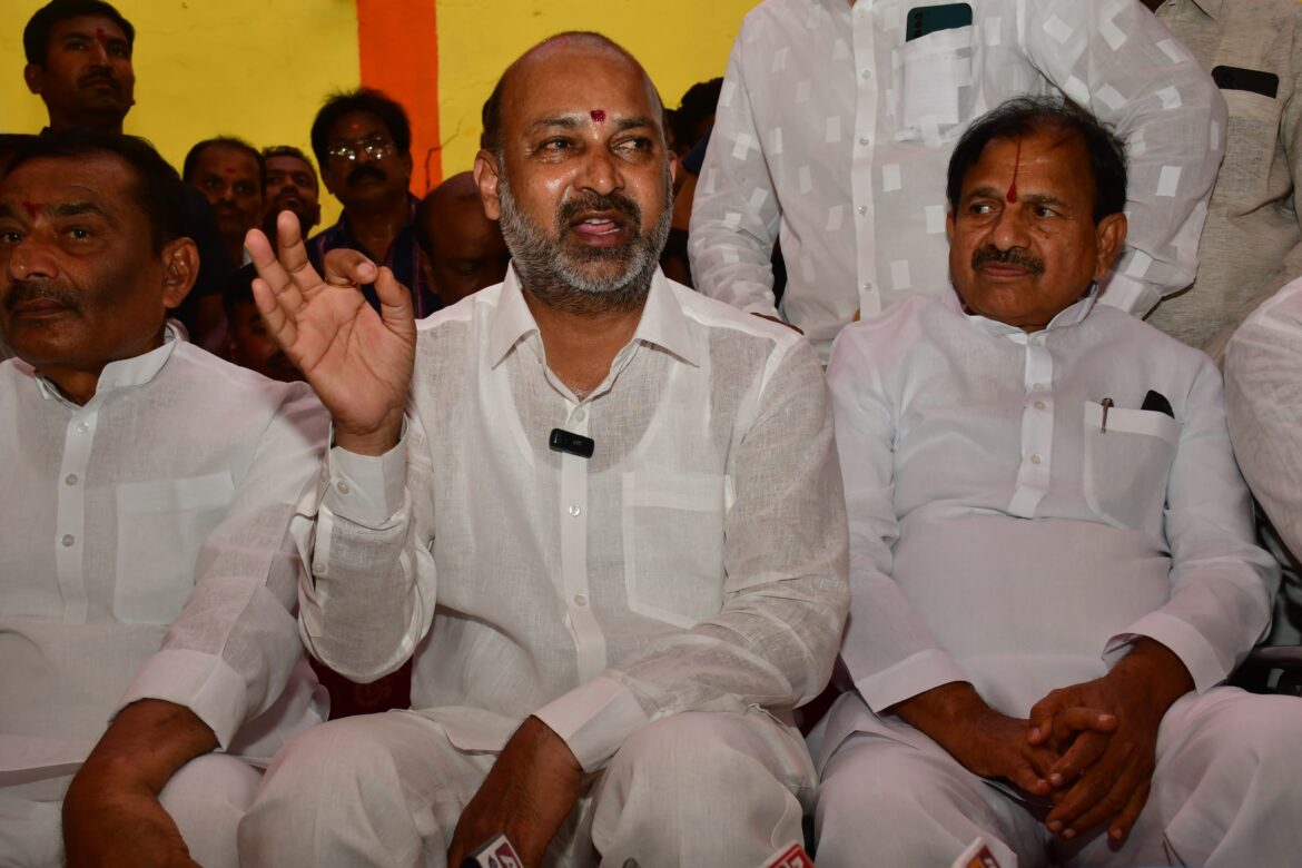 Bandi Faults CM On Japan Tour During Agri Crisis