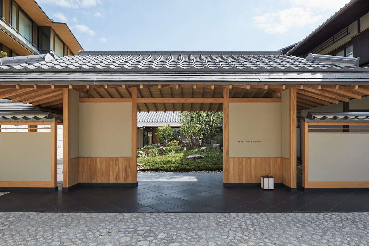 Park Hyatt Kyoto entrance