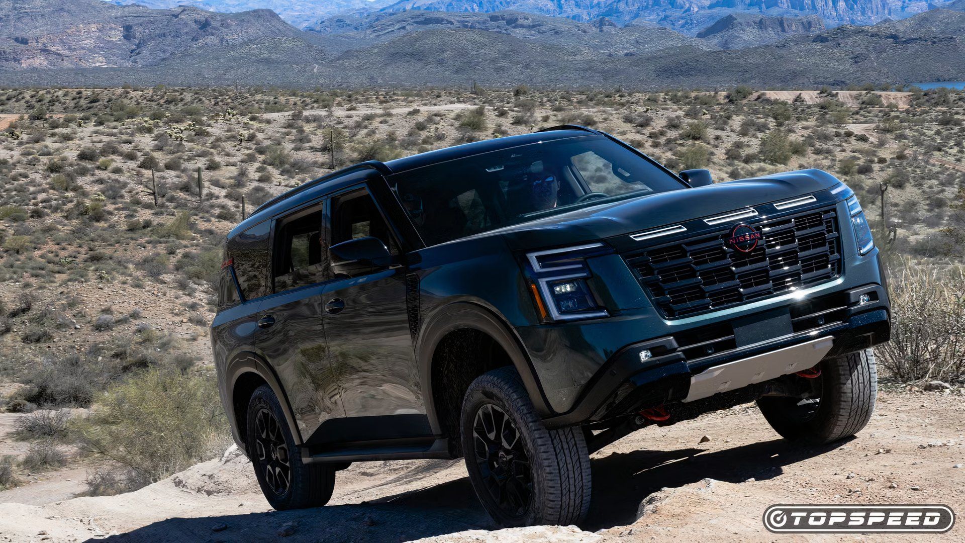 2025 Nissan Armada PRO-4X Off-Roading (21)