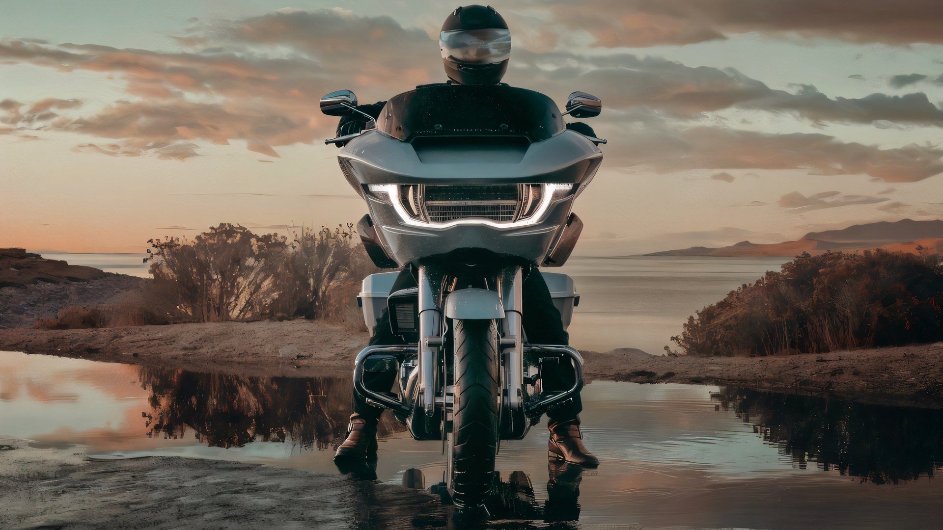 2025 Harley-Davidson Road Glide front fascia view