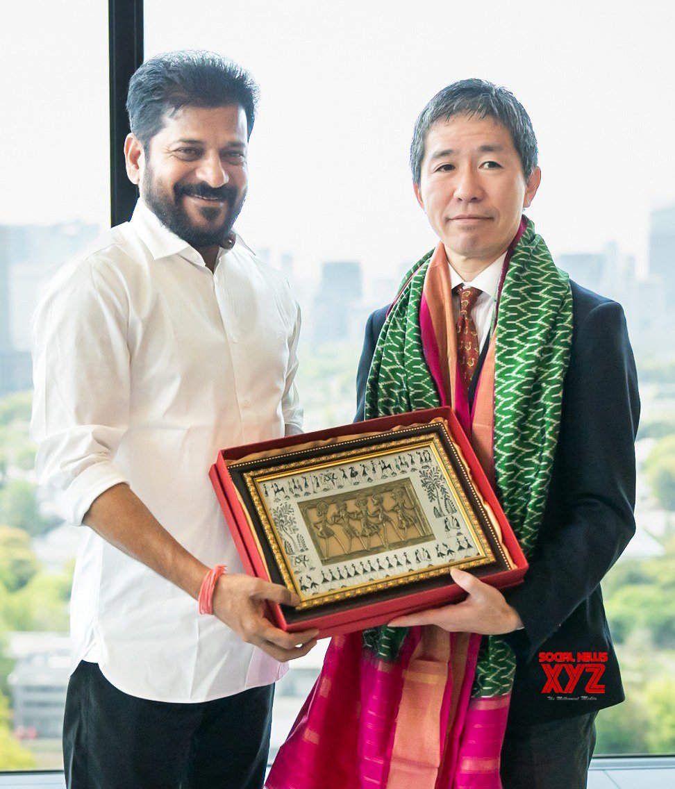 Tokyo: Telangana CM Meets Marubeni Corp Leadership - #Gallery Tokyo: Telangana CM Meets Marubeni Corp Leadership - #Gallery