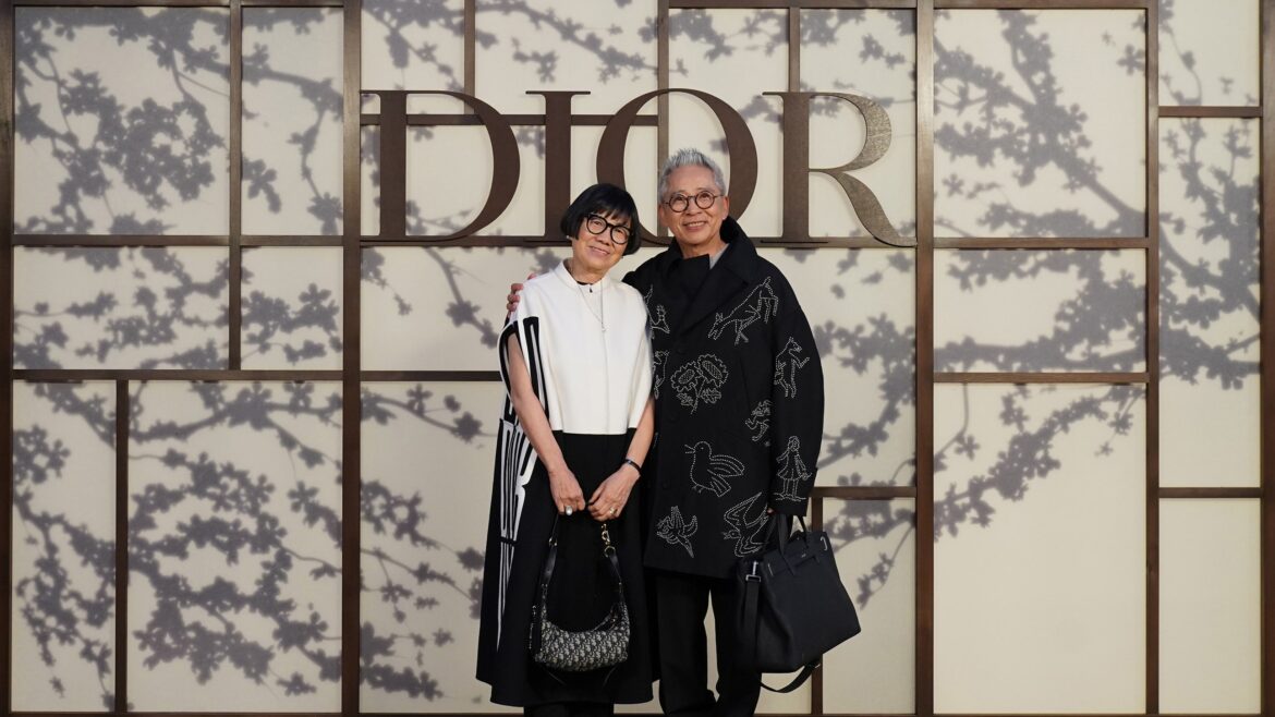 Aki and Koichi Bring Their Love—and Fabulous Fashions—to the Dior Show in Kyoto Aki and Koichi Bring Their Love—and Fabulous Fashions—to the Dior Show in Kyoto