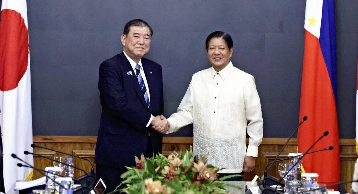 Japan and the Philippines push security and economic ties on Ishiba's visit