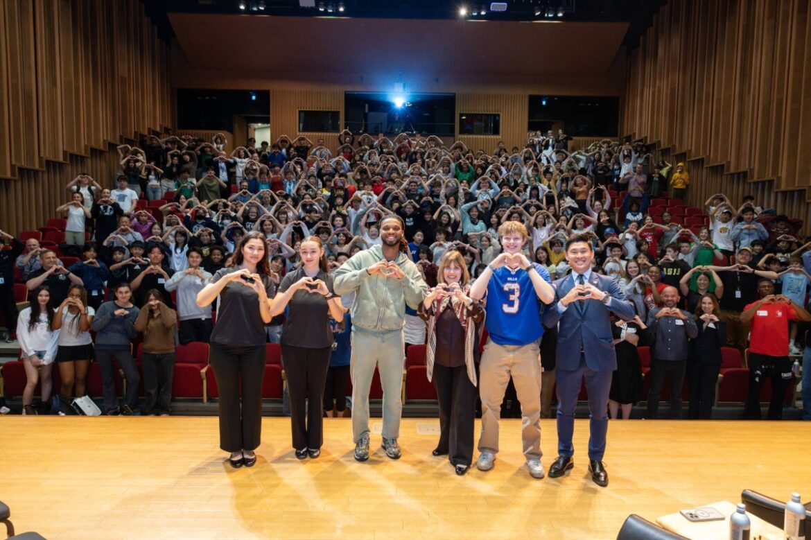 NFL comeback star Damar Hamlin shares life-saving message in Tokyo