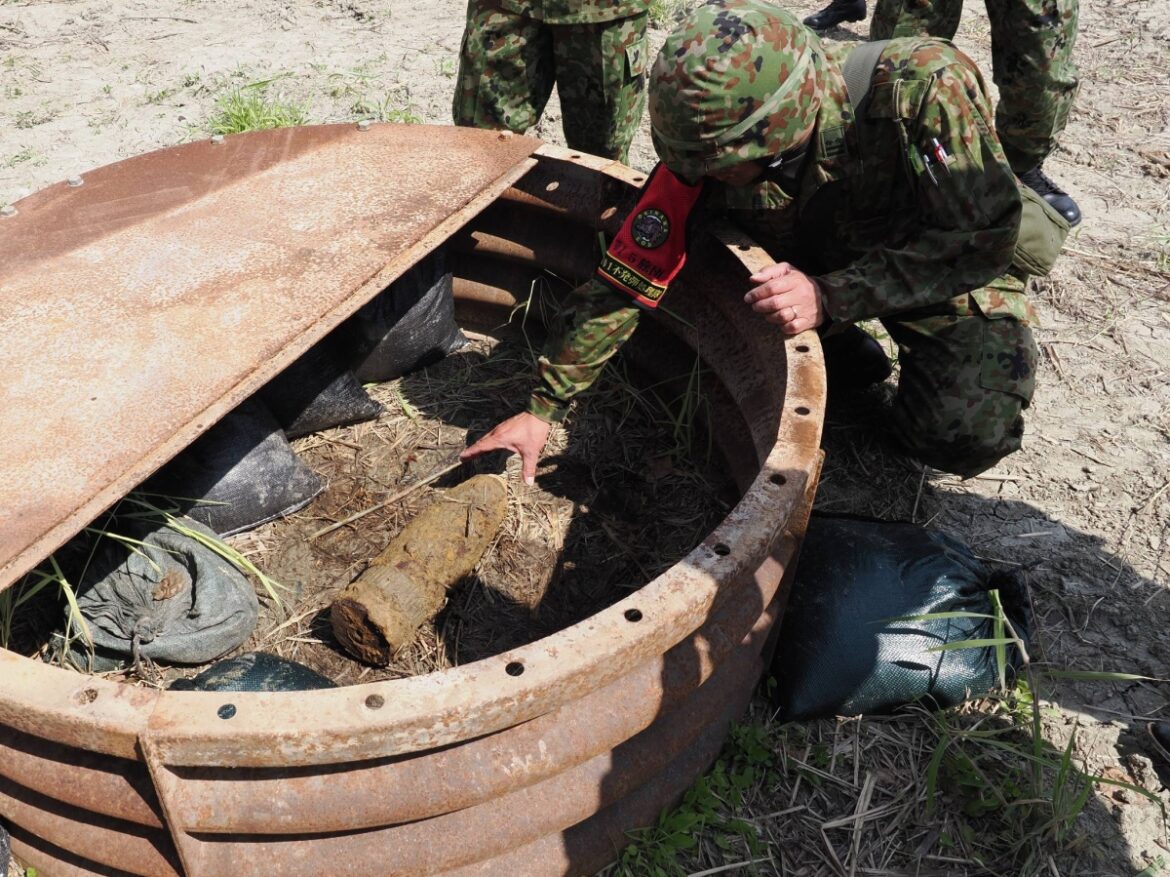 Unexploded ordnance still haunts Okinawa 80 years after WWII battle