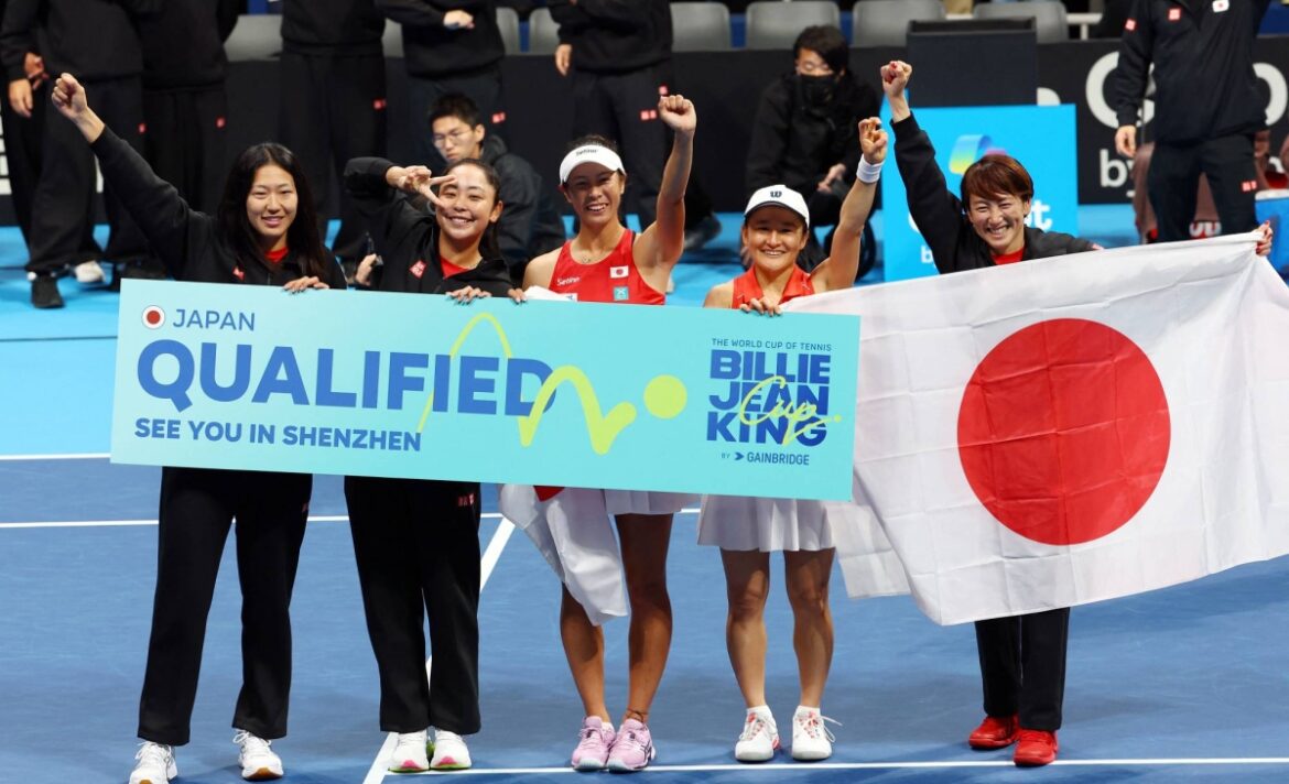 Japan gets past Canada to book spot in Billie Jean King Cup finals Japan gets past Canada to book spot in Billie Jean King Cup finals