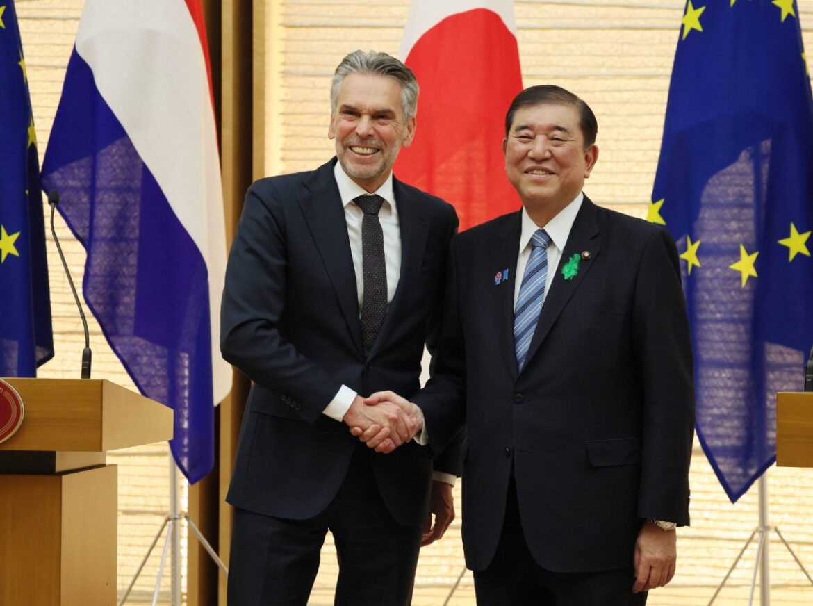 Japanese and Dutch leaders agree to strengthen cooperation Japanese and Dutch leaders agree to strengthen cooperation