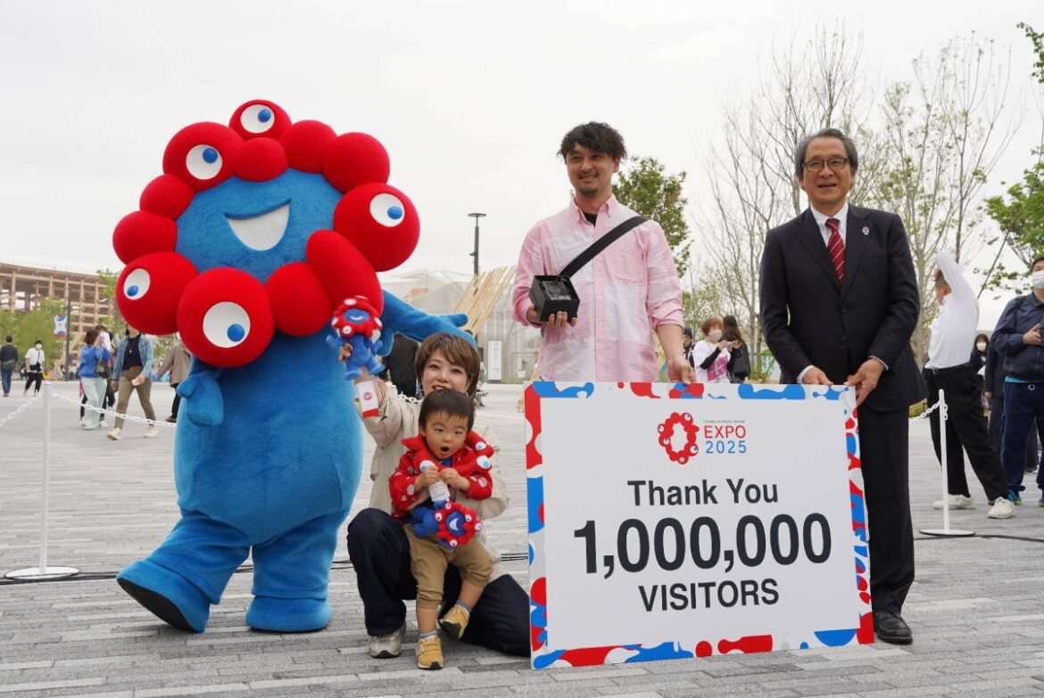 Osaka Expo reaches 1 million visitors Osaka Expo reaches 1 million visitors