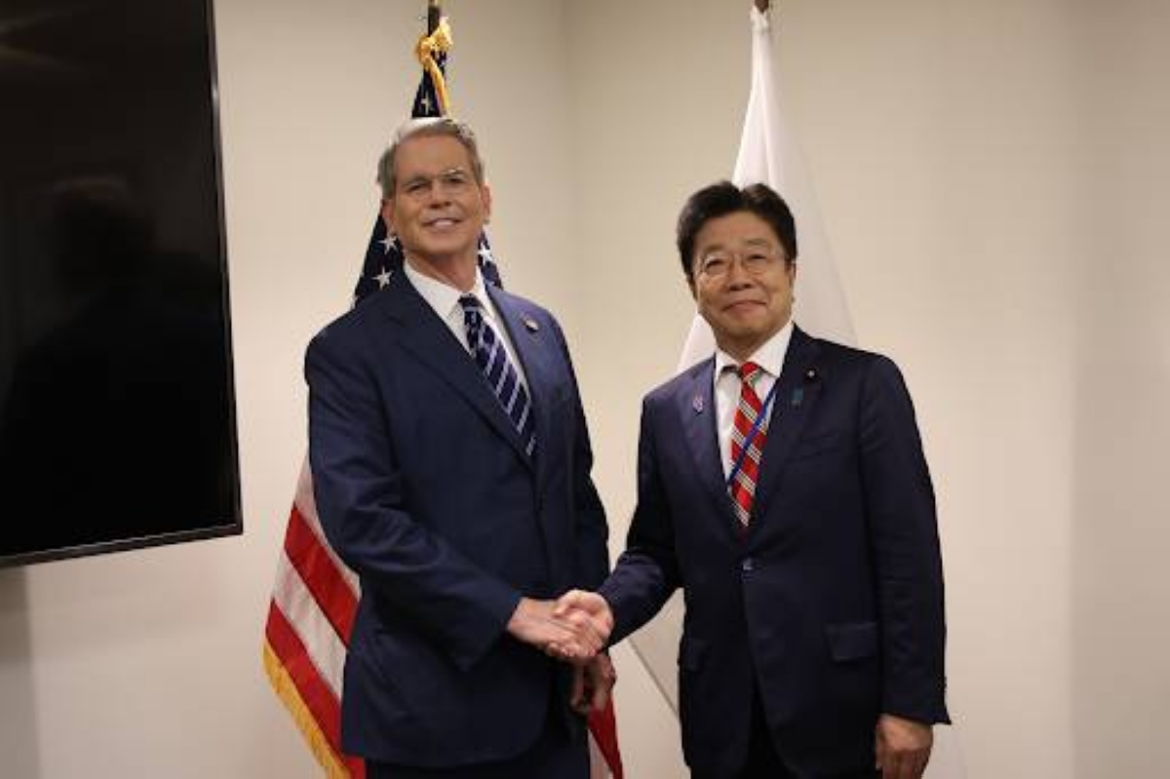 No discussion of yen target, Kato says after Bessent meeting No discussion of yen target, Kato says after Bessent meeting