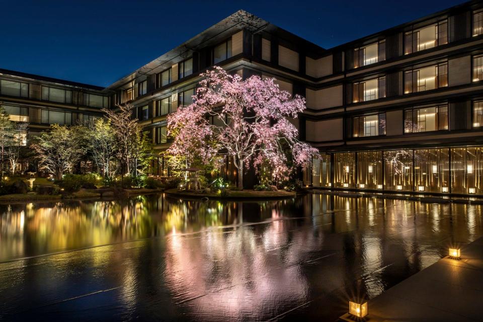 the garden at hotel the mitsui kyoto