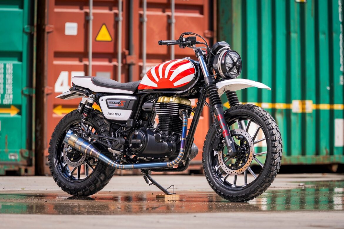 Akai Tora, a Honda with an even more Japanese spirit