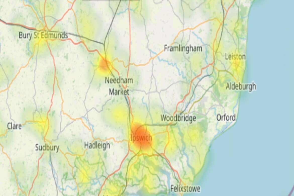 The latest hotspots for Japanese knotweed in Suffolk have been revealed <i>(Image: Environet)</i>