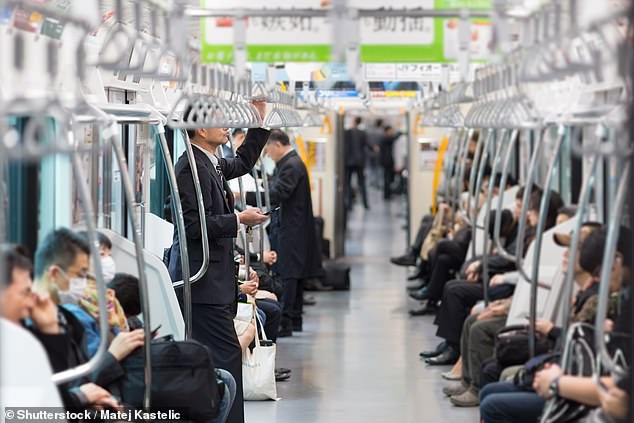 Public transport in Japan, particularly trains and buses, is known for its quiet and orderly environment