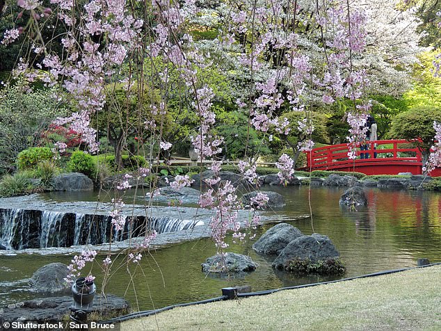 The 400-year-old Japanese garden in Tokyo's New Otani Hotel is a draw for many of its high-profile visitors