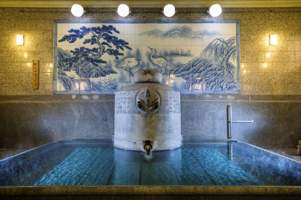 Dogo Onsen tile art. Courtesy (JNTO) Japan National Tourism Organisation
