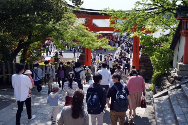 Tourism in Japan During Golden Week Holiday
