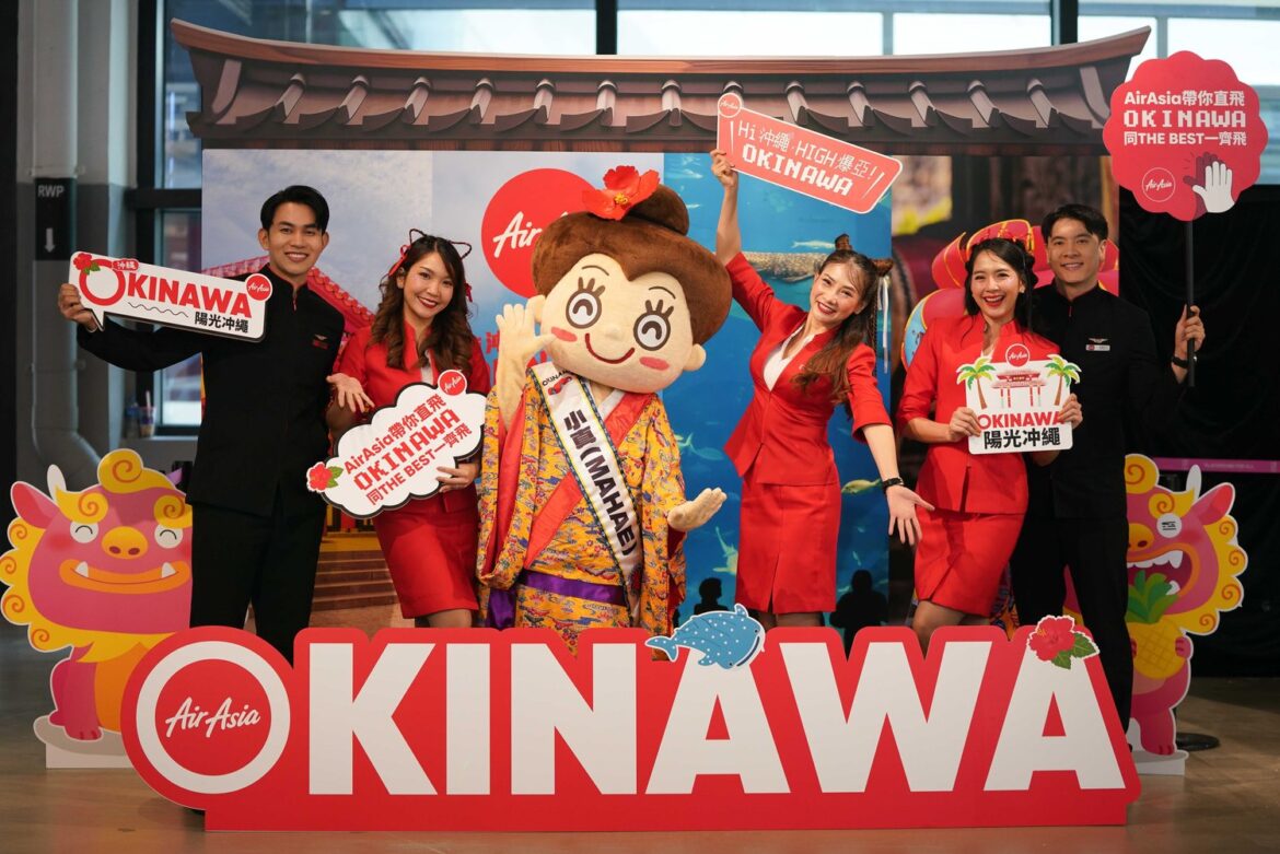 AirAsia launches groundbreaking route connecting Bangkok and Okinawa via Hong Kong — AirAsia Newsroom