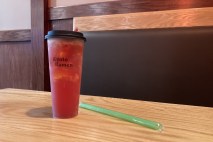 Strawberry lemonade from Kyoto Ramen. (Christian Brown)