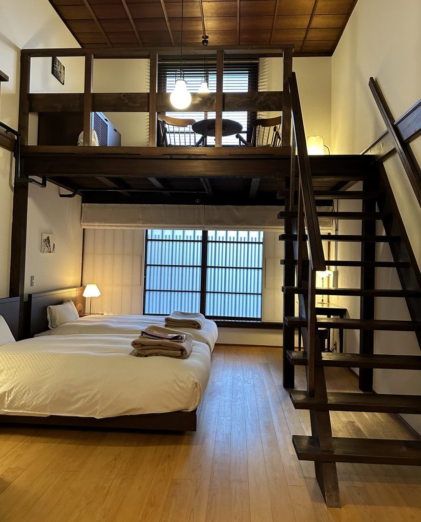 The author's suite at Nipponia Hotel. Carmen Jenner 