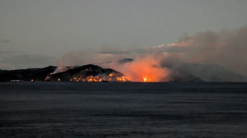Japan's Largest Wildfire In Decades Forces Mass Evacuation In Ofunato