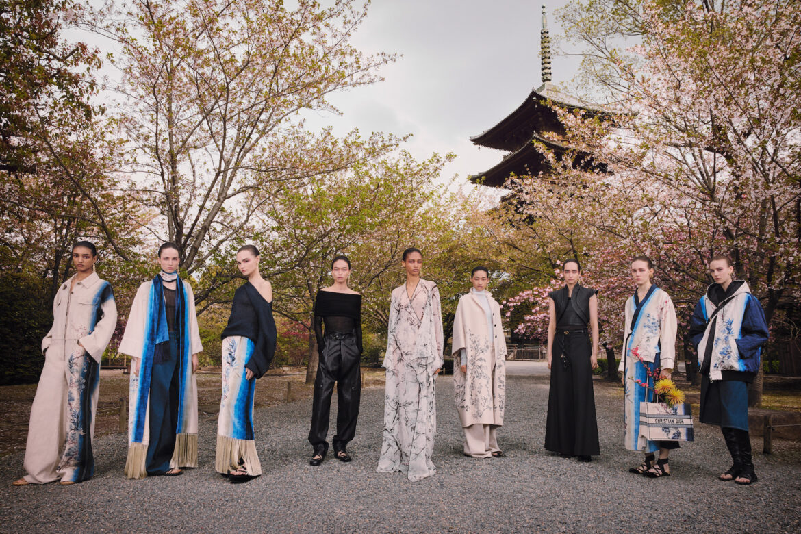 Inside Dior’s Fall 2025 show in Kyoto, Japan Dior Fall 2025 show Japan Kyoto Maria Grazia Chiuri