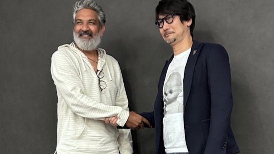 When SS Rajamouli met game designer Hideo Kojima in 2022.