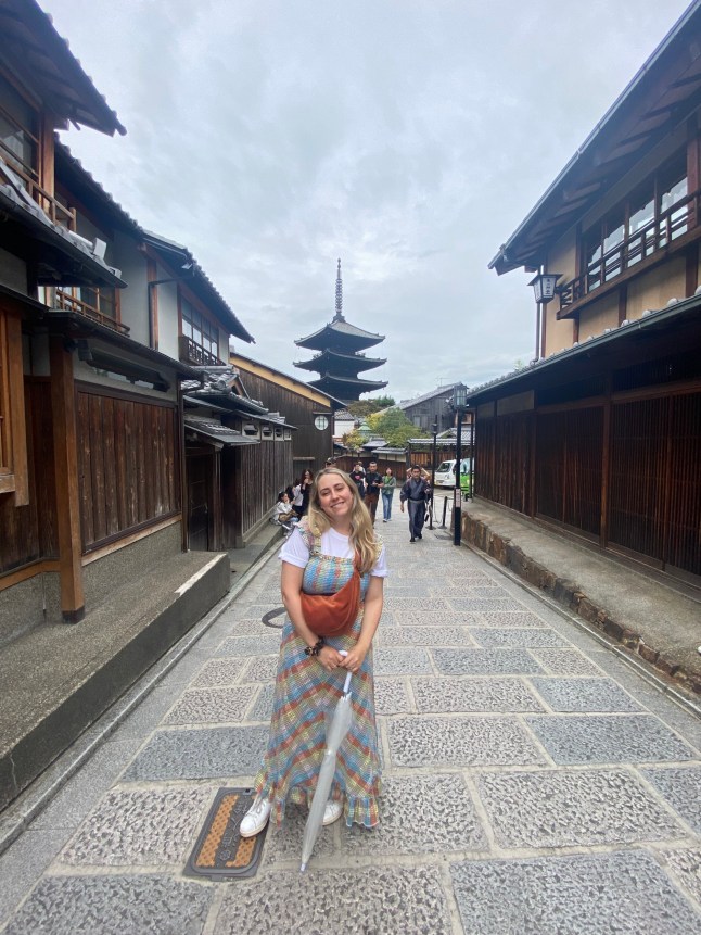 Mel Evans press trip Kyoto