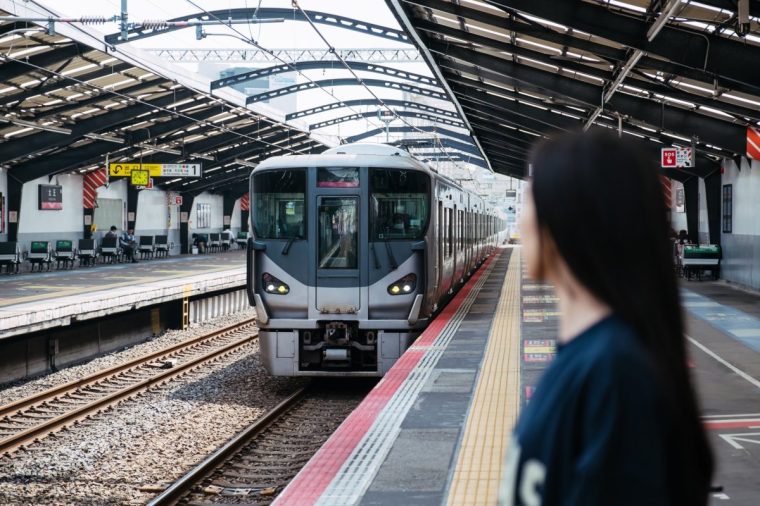 A commuter train in Osaka (Photo: Kenji Lau/Getty Images)