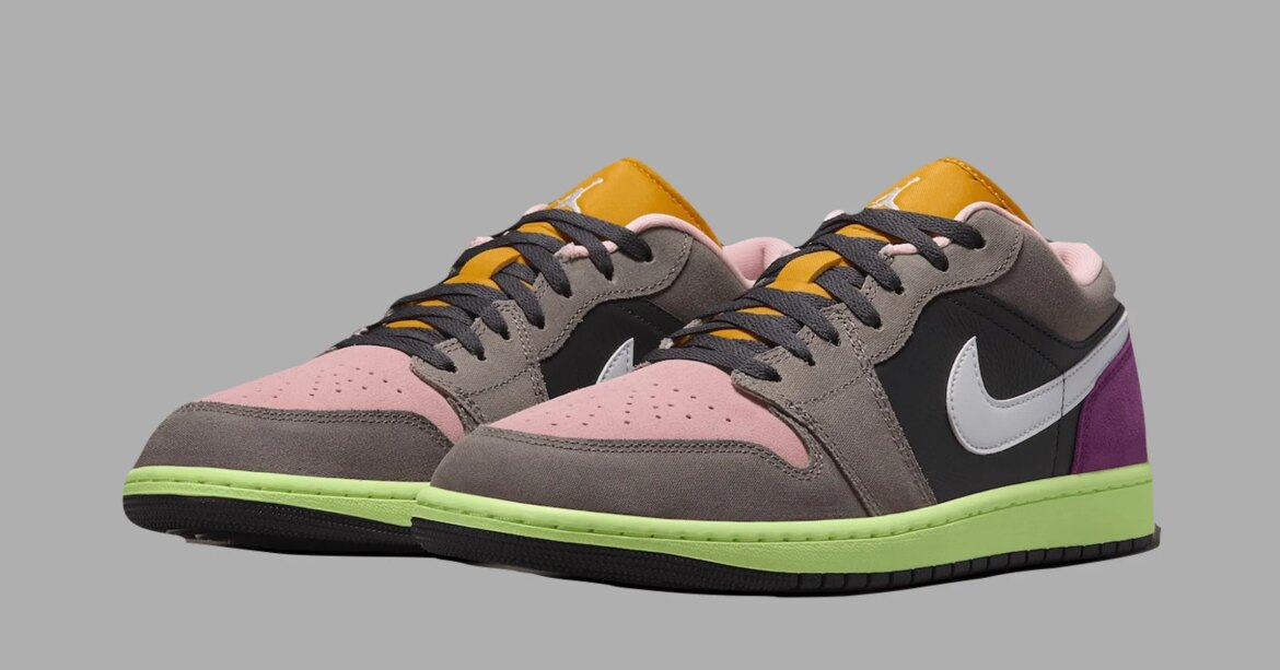 The Air Jordan 1 Low “Tokyo Bio Hack” Is Back And Bolder Than Ever