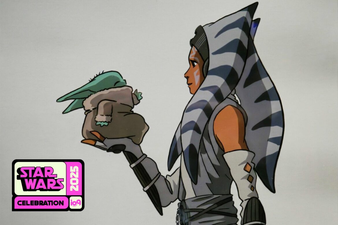 This Star Wars Ghibli Art Show Was a Hidden Gem of Celebration Japan Star Wars Celebration 2025 Lucasfilm Ghibli Art Show Ahsoka Grogu