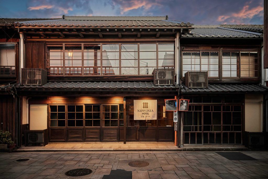 A historic building restored by Nipponia. ©SHOKO Photography 2023