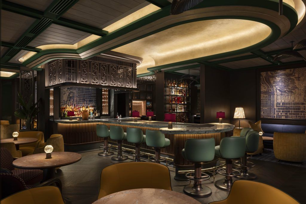 Canes & Tales bar. Courtesy Waldorf Astoria