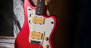 This 1988 Fender Japan Jazzmaster in Candy Apple Red, currently at Gas Station Guitars, is very early for an official Japanese Fender offset but was the fruit of a long process of evolution in Japanese lutherie.