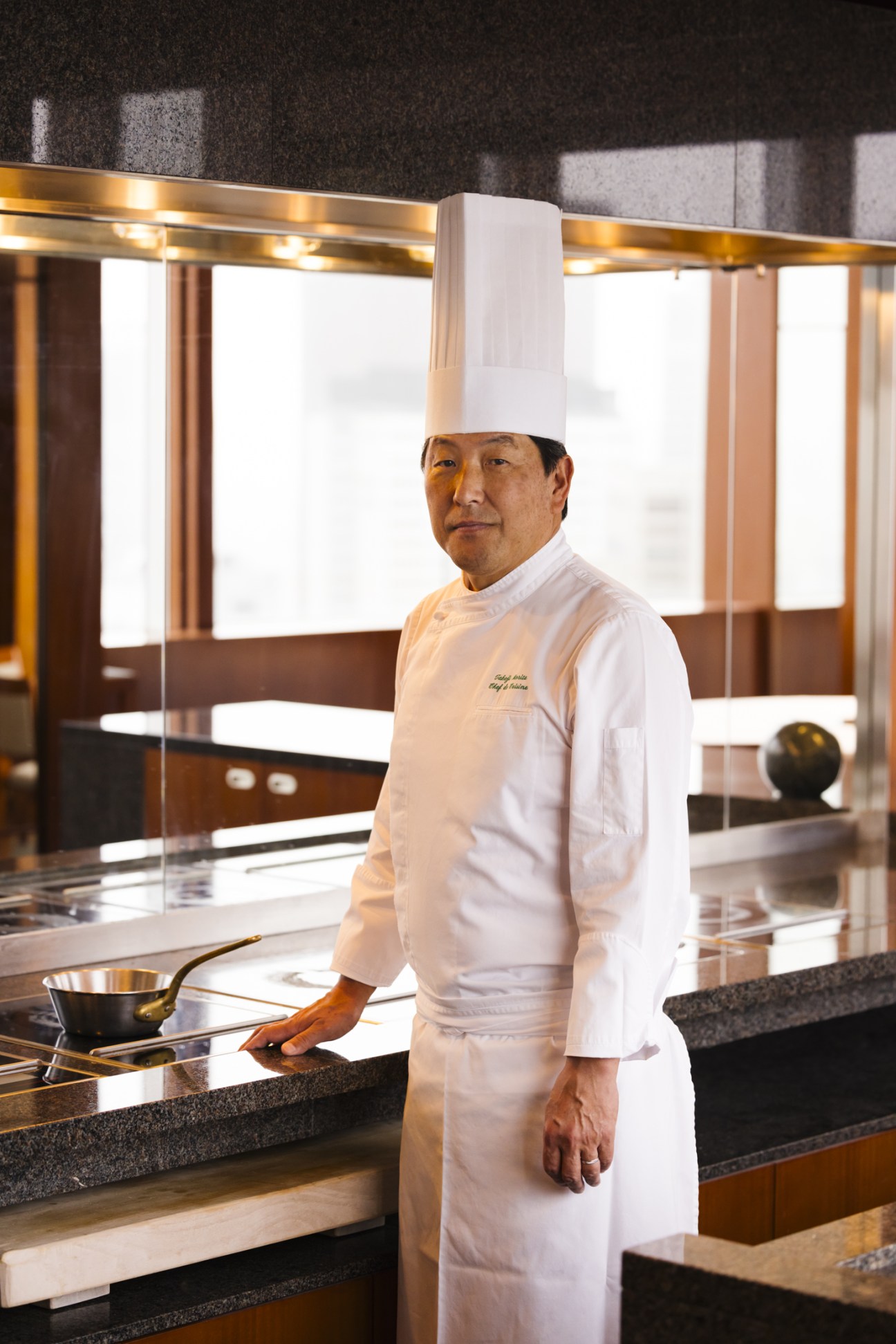 Chef de cuisine Takeji Morita