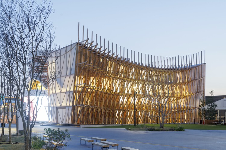 Anatomy of a Dhow, Bahrain Pavilion Osaka Expo 2025 / Lina Ghotmeh Architecture - Exterior Photography