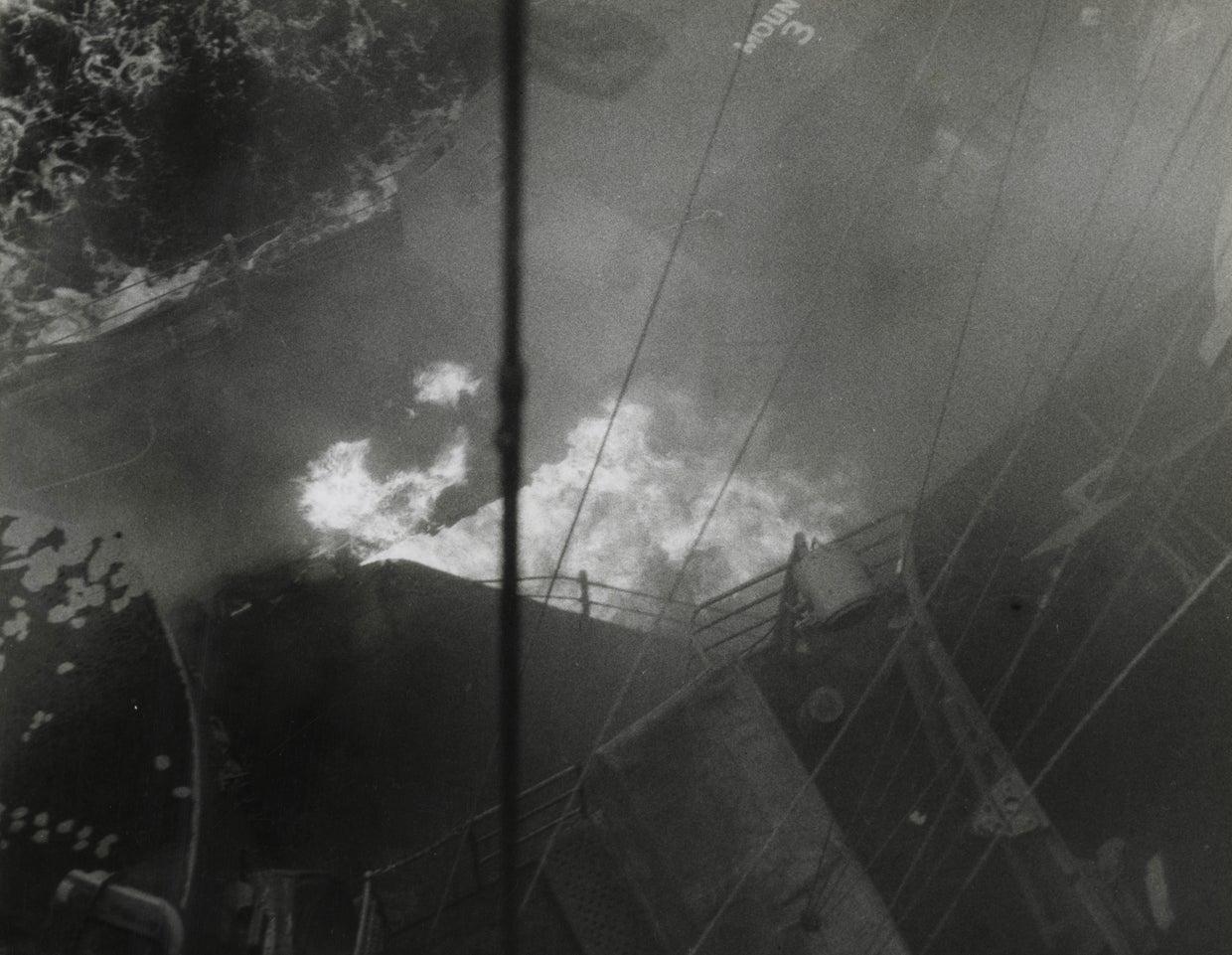 USS Missouri Kamikaze Attack 