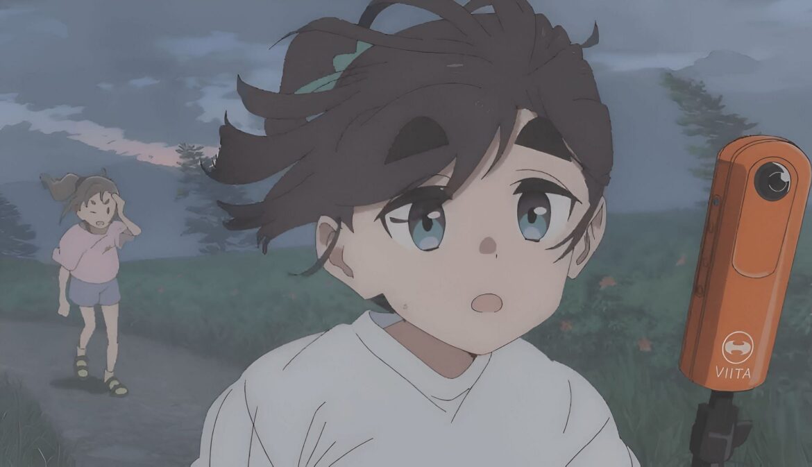 Mono episode 3: Amamiya and co visit Mount Fuji with Haruno (Image via Soigne)