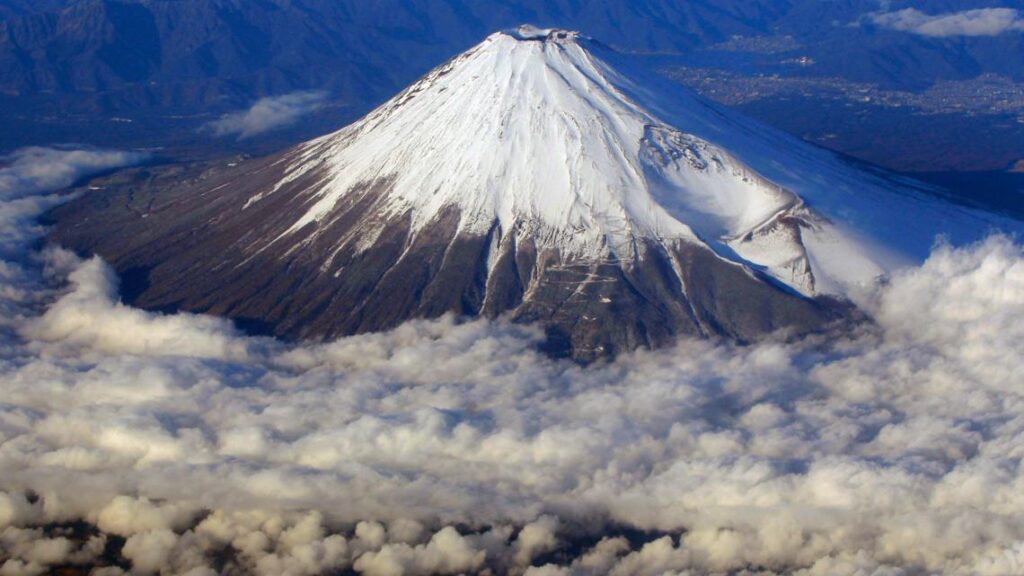 Japanese town erects screen to stop tourist photos of Mt. Fuji
