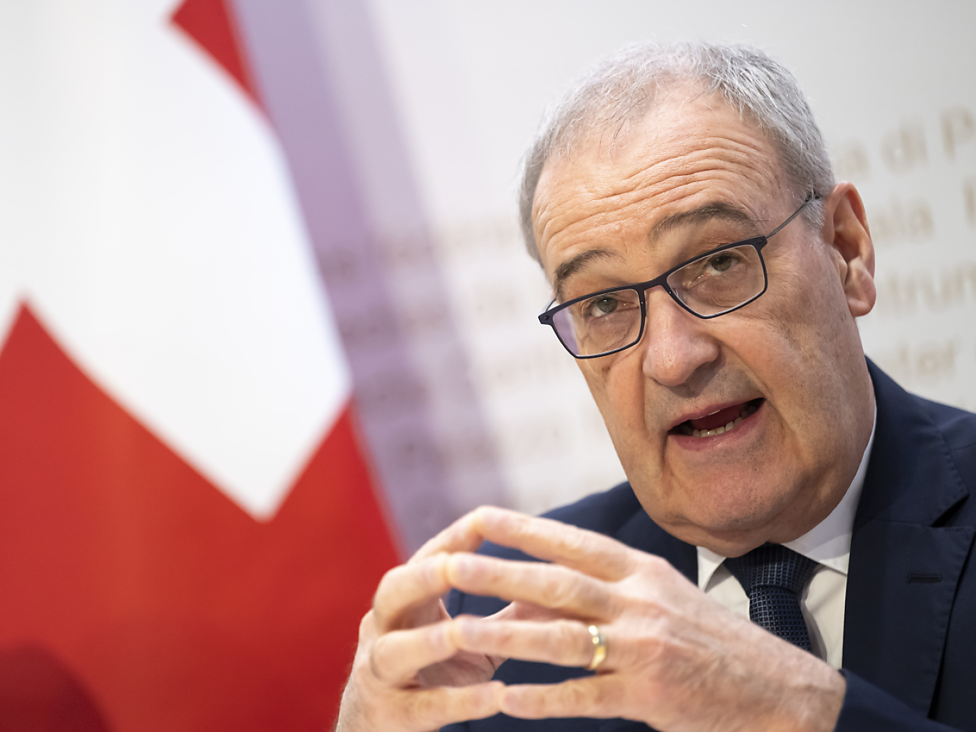 Parmelin: "There are still no negotiations with the USA on tariffs"