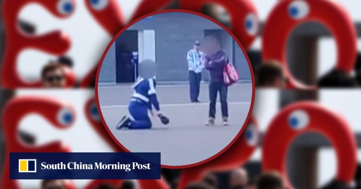 Japanese man demands security guard kneel and bow at Osaka Expo, sparks public outrage Japanese man demands security guard kneel and bow at Osaka Expo, sparks public outrage