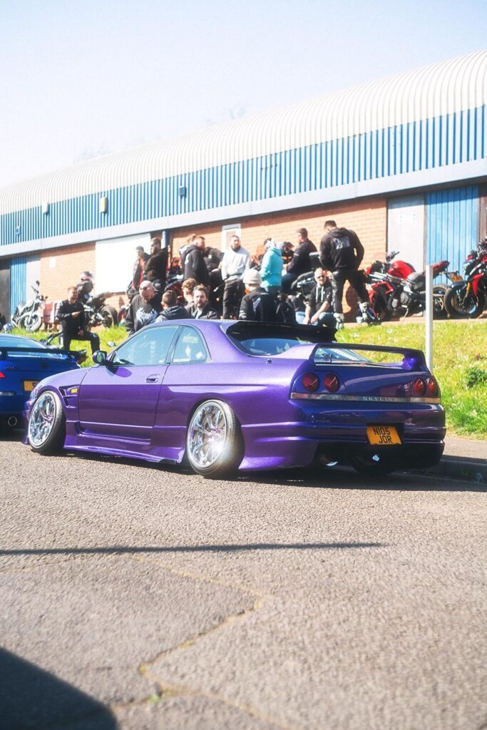 A stunning R33 I saw this morning at a cars and coffee