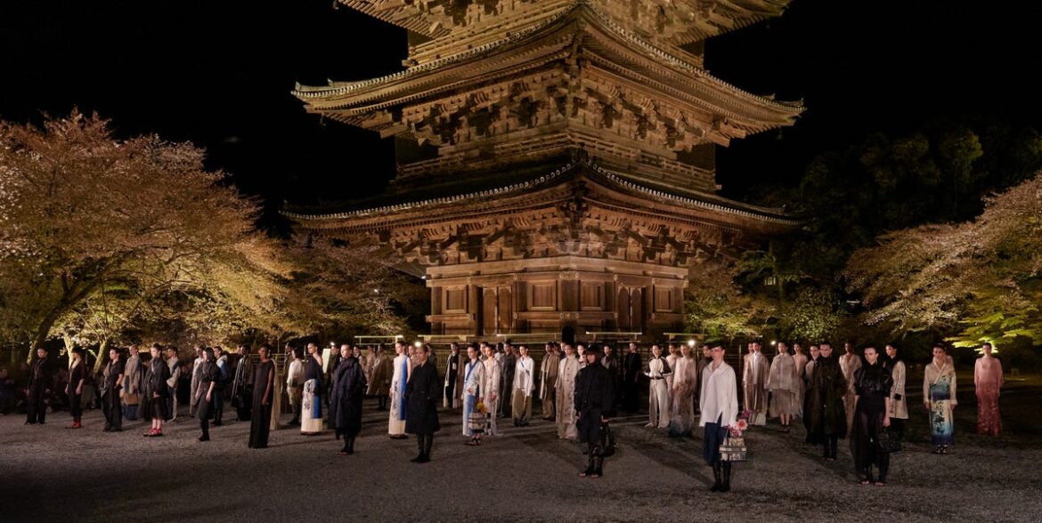 Dior Traveled to a Temple in Kyoto for Pre-Fall 2025