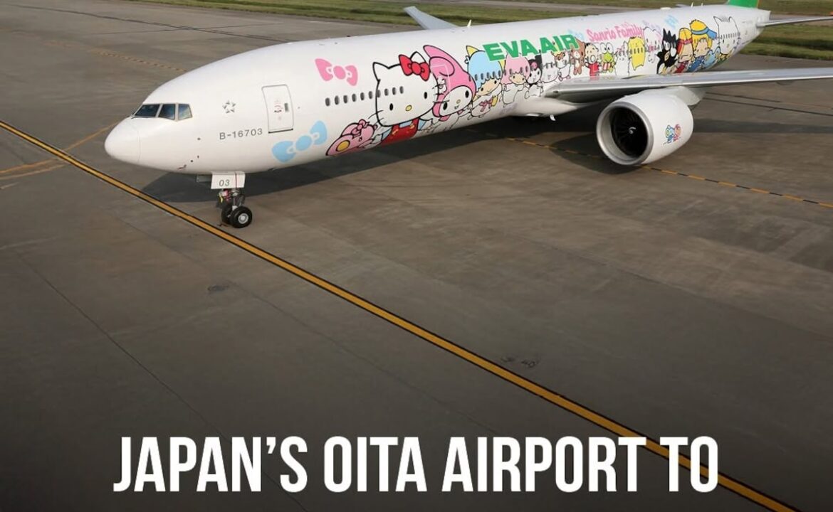 Japan's Oita Airport Gets Hello Kitty Makeover For Osaka Expo 2025