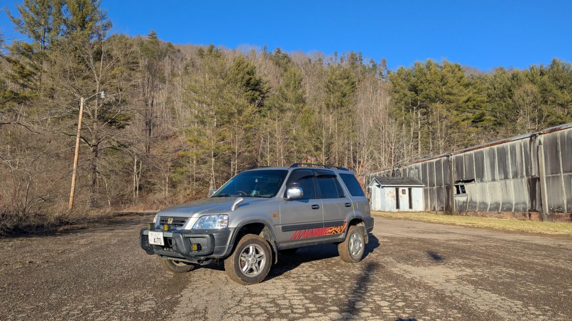 My JDM CRV that will be on SSR MK1s and AT tires soon ☺️