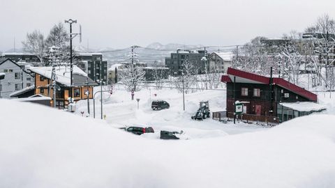 Historic Blizzard Dumps Record Snowfall On Hokkaido, Extreme Cold Grips Japan