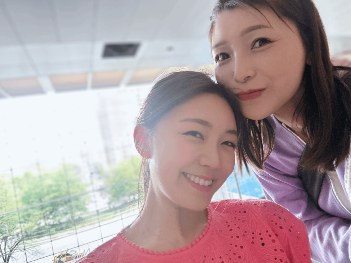 Mimori Suzuko and Nitta Emi Met Up in New York💙🧡