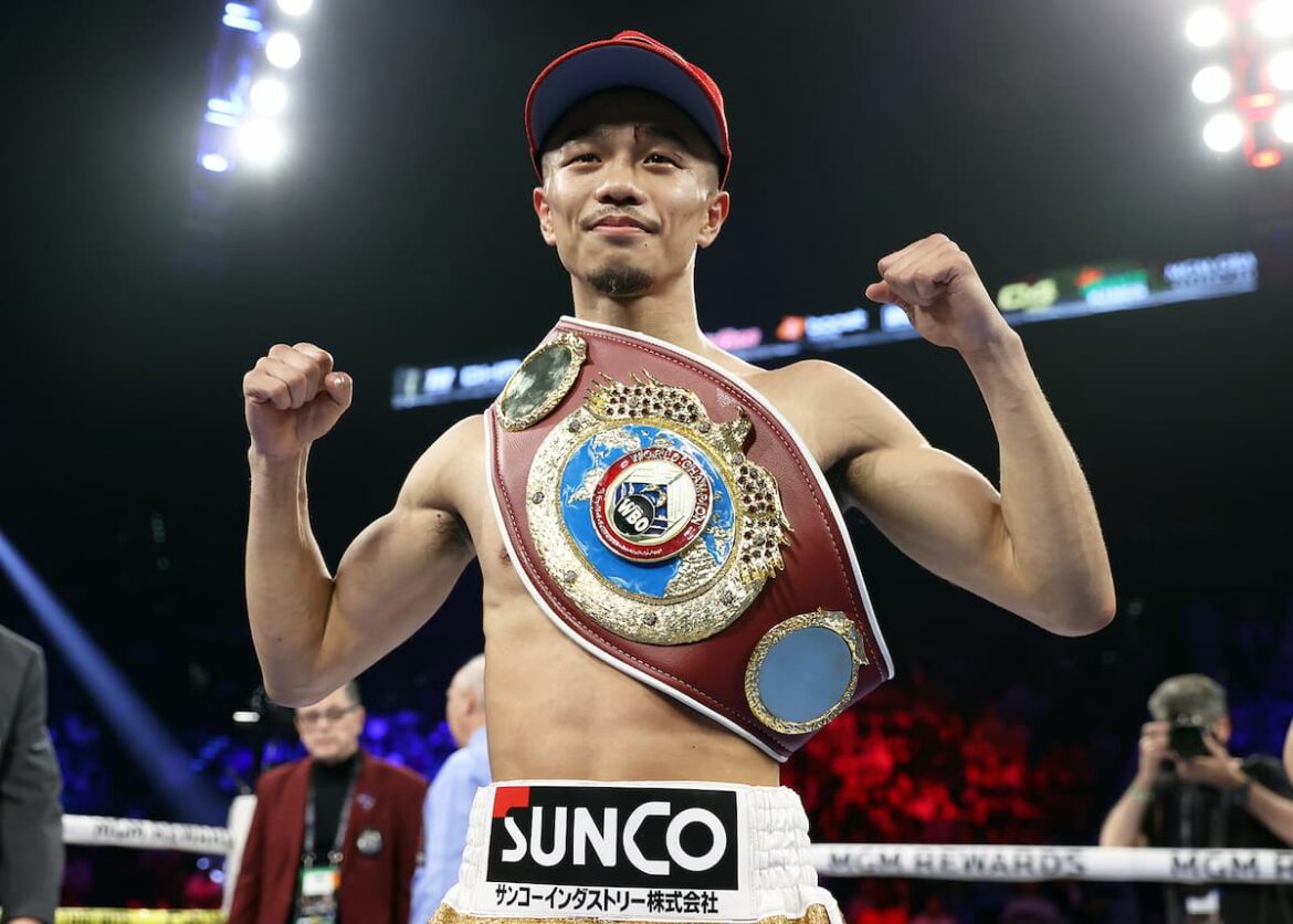 Junto Nakatani faces Ryosuke Nishida for unified titles in Tokyo in June